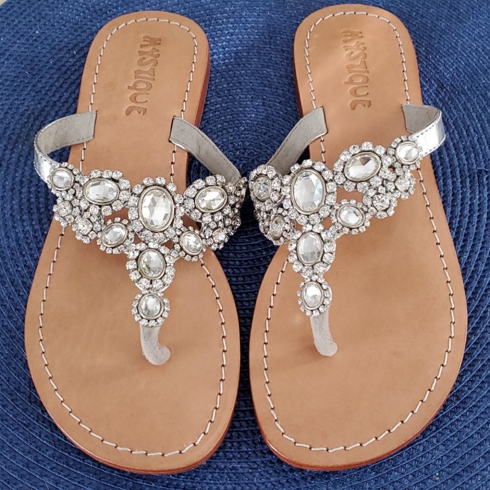 Mystique Jeweled Sandals